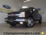 2004 Black Chevrolet Silverado 1500 LT Crew Cab #57788108