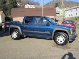 2004 Indigo Blue Metallic Chevrolet Colorado Z71 Crew Cab 4x4 #57788254