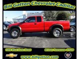 2001 Victory Red Chevrolet S10 ZR2 Extended Cab 4x4 #57788384