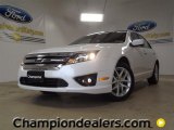 2012 White Platinum Tri-Coat Ford Fusion SEL V6 #57788094