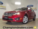 2012 Red Candy Metallic Ford Fusion SE V6 #57788093