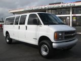 2000 Summit White Chevrolet Express G3500 4x4 15 Passenger Van #57788355