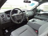 2012 Ford F150 XLT SuperCrew Steel Gray Interior