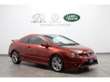 2007 Habanero Red Pearl Honda Civic Si Coupe #57788338