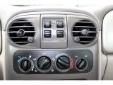 2005 Chrysler PT Cruiser Touring Turbo Convertible Controls