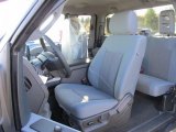2012 Ford F350 Super Duty XLT SuperCab 4x4 Steel Interior