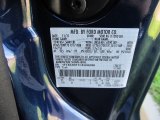 2012 F350 Super Duty Color Code for Dark Blue Pearl Metallic - Color Code: DX