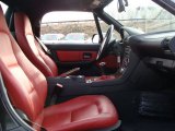 2001 BMW Z3 3.0i Roadster Tanin Red Interior