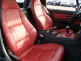 2001 BMW Z3 3.0i Roadster Tanin Red Interior