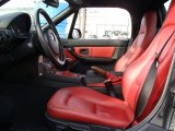 2001 BMW Z3 3.0i Roadster Tanin Red Interior