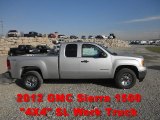 2012 Quicksilver Metallic GMC Sierra 1500 SL Extended Cab 4x4 #57823538