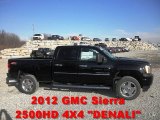 2012 Onyx Black GMC Sierra 2500HD Denali Crew Cab 4x4 #57823537