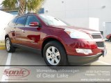 2009 Red Jewel Tintcoat Chevrolet Traverse LT #57823529