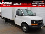 2007 Summit White Chevrolet Express Cutaway 3500 Commercial Moving Van #57823058