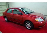 2005 Impulse Red Toyota Corolla CE #57823053