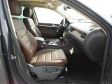 2012 Volkswagen Touareg VR6 FSI Lux 4XMotion Saddle Brown Interior