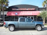 2008 Stealth Gray Metallic GMC Sierra 1500 SLE Crew Cab #57823004
