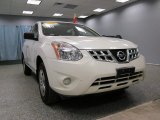 2011 Pearl White Nissan Rogue S AWD #57823459
