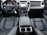 2012 Ford F150 SVT Raptor SuperCrew 4x4 Raptor Black Leather/Cloth Interior