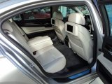 2012 BMW 7 Series 750Li Sedan Oyster/Black Interior