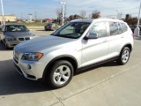 2012 BMW X3 Titanium Silver Metallic