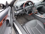 2005 Mercedes-Benz SL 600 Roadster Charcoal Interior