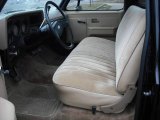 1979 Chevrolet C/K C10 Custom Deluxe Regular Cab Tan Interior
