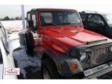 2000 Flame Red Jeep Wrangler SE 4x4 #57822954
