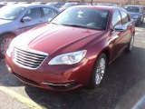 2012 Deep Cherry Red Crystal Pearl Coat Chrysler 200 Limited Sedan #57823369