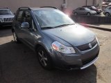 2009 Azure Gray Metallic Suzuki SX4 Crossover Technology AWD #57822918