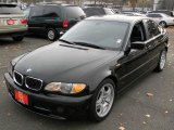 2003 Jet Black BMW 3 Series 330i Sedan #57873736