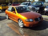 2006 Volcanic Orange Nissan Sentra SE-R Spec V #57875570