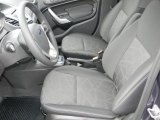 2012 Ford Fiesta SE Sedan Charcoal Black Interior