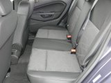 2012 Ford Fiesta SE Sedan Charcoal Black Interior