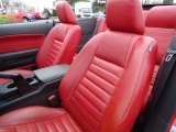 2006 Ford Mustang GT Premium Convertible Red/Dark Charcoal Interior