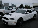 2012 Performance White Ford Mustang Shelby GT500 SVT Performance Package Coupe #57873674