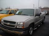 2004 Silver Birch Metallic Chevrolet Silverado 1500 LS Extended Cab #57875498