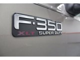 2003 Ford F350 Super Duty XLT Crew Cab Marks and Logos