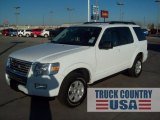 2010 White Suede Ford Explorer XLT 4x4 #57875467