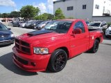 2005 Flame Red Dodge Ram 1500 SRT-10 Regular Cab #57877336