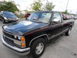 1990 Onyx Black Chevrolet C/K C1500 Silverado Regular Cab #57877290