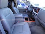 2006 Dodge Ram 3500 Laramie Quad Cab Dually Medium Slate Gray Interior