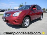 2012 Cayenne Red Nissan Rogue SV #57873410