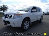 2012 Blizzard White Nissan Armada SL #57873386