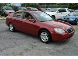 2004 Nissan Altima Sonoma Sunset Pearl Red