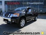 2012 Galaxy Black Nissan Titan SL Crew Cab 4x4 #57873321