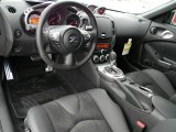 2012 Nissan 370Z Touring Coupe Black Interior