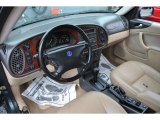 2000 Saab 9-3 SE Sedan Warm Beige Interior