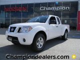 2012 Avalanche White Nissan Frontier SV V6 King Cab #57873266