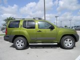 Metallic Green Nissan Xterra in 2011